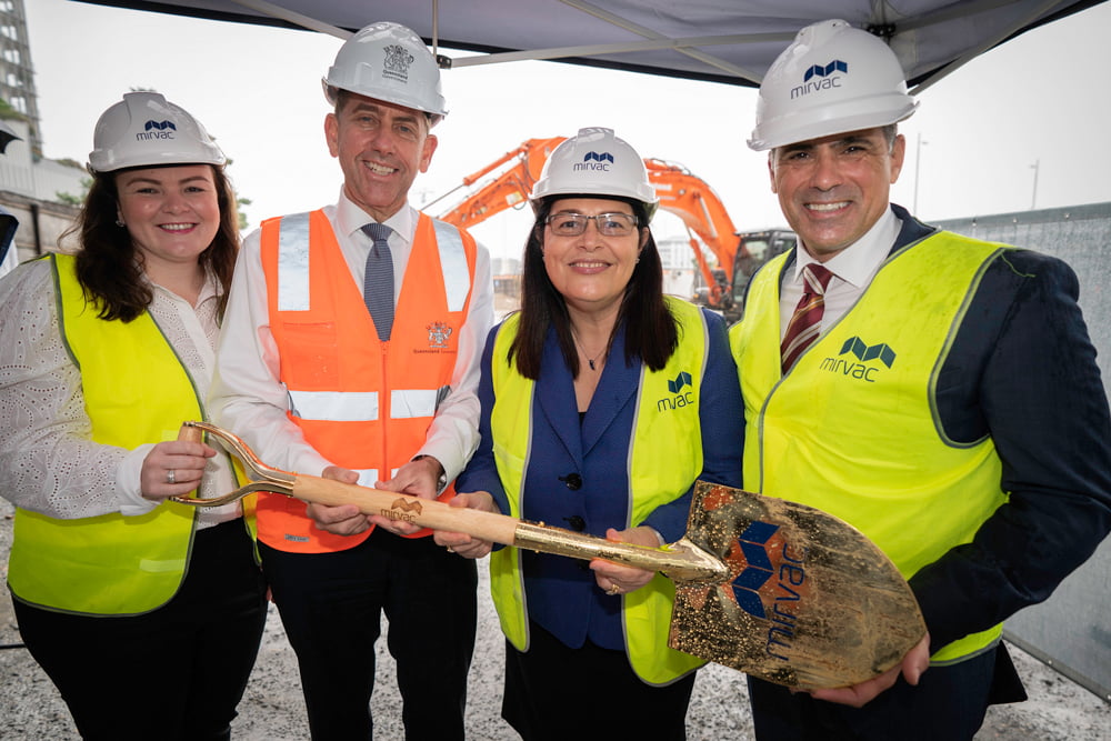 Mirvac starts construction at Waterfront Newstead